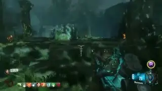 Zetsubou No Shima || Round 50 Invisible Zombie/Zombie In Ground Glitch