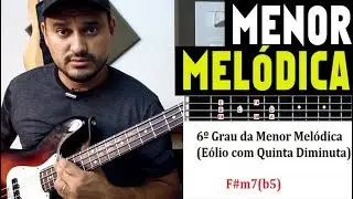 Aprenda usar Menor Melódica de um Jeito Simples - Acordes m7(b5)