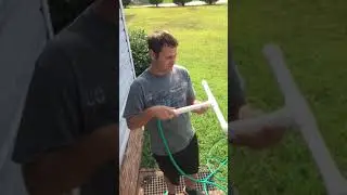 Pool sprinkler you can make yourself at home