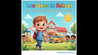 Going to School Story for Kids | Leo Goes to School | First Day & School Routine #kidslearning #kids