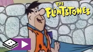 The Flintstones | Fred's Trampoline | Boomerang UK 🇬🇧