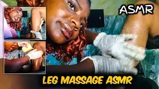 ASMR✨ Tingly Leg massage, like Mariam's ASMR  [ leg massage asmr]