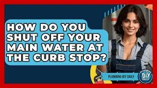 How Do You Shut Off Your Main Water At The Curb Stop? - Plumbing DIY Daily