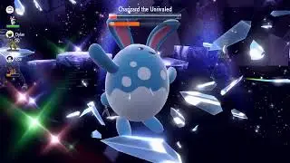 Pok&eacute;mon Violet - Unrivaled Charizard Black Crystal Raid Solo (Azumarill)