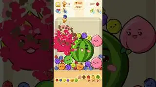 New Best of Fruit Crush | Fruit Merge GamePlay-1107 🍍🍎🍓🍇 #games #shorts