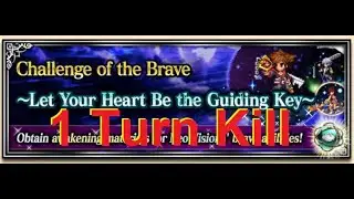 [FFBE] OTK let your heart be guiding key! Farming Insignias for KH3 Sora Riku Kairi!