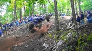 Travis Rouse in his 496 powered beast VS the Adventure Off Road race hill