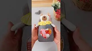 Выкройка спального мешочка для кукол - ссылка на выкройку в описании канала. #dollsewingpattern
