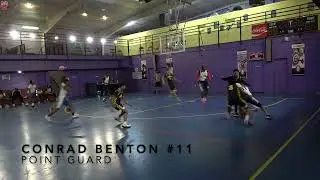 TwinSportsTV: Game Teaser Conrad Benton #11 Point Guard, Georgia Xtreme Ballers against Game Time.