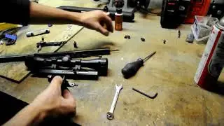 How to Clean and Reassemble a gun - Savage 64