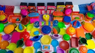 5.03 Minutes Satisfying with Unboxing Barbie Doll House,Kitchen Set Playset | ASMR Cooking Game Toys