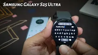 How to enable and use auto spacing on your Galaxy Watch with your Samsung Galaxy S25 Ultra