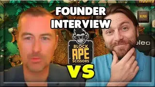CAN I BEAT THE FOUNDER AT HIS OWN GAME!? BLOCK APE SCISSORS