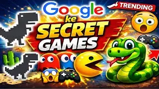Google ke Secret Games 😱 | Dino, Snake, Pac-Man (Hidden Trick)