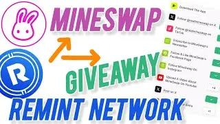 Remint Network 🔥 Nueva App MineSwap y GIVEAWAY (sorteo) #remint #mineswap #giveaway #airdrop #2024