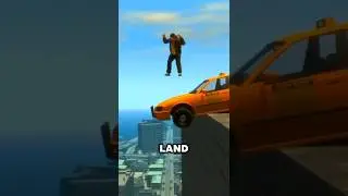 If You Fall Onto a HANGING CAR in GTA Games!