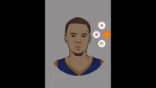 How to Draw Stephen Curry face