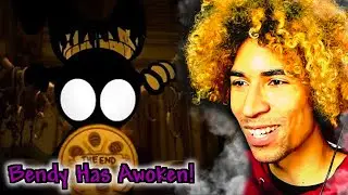 Stickman Vs Bendy: The Prequel | All BATIM Chapters (Reaction)