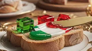 ✨ASMR Flags on Toast! 🇺🇸 Ultimate Visual Satisfaction & Sleep Aid (No Talking)