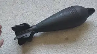 original ww2 Soviet 82mm mortar shell