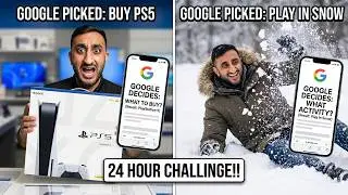 Letting GOOGLE CONTROL MY LIFE for 24 HOURS!!
