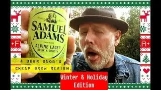OMG!! Sam Adams Alpine Lager Beer Review 2021 by A Beer Snob's Cheap Brew Review