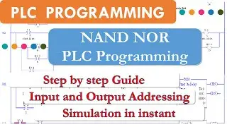 PLC Programming of NAND and NOR Gates
