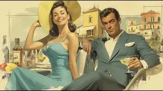 CAPRI LOUNGE AFFAIR Part II | Inspired by 1960s Spy Movies | Night Drive & Coastal Chill