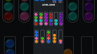 Ball Sort Puzzle n&iacute;vel 2349 #androidgameszone #puzzle #games #gaming #level #automobile #colors