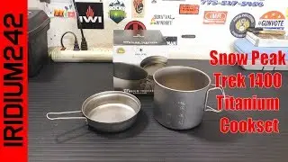Набор для приготовления пищи Snow Peak Trek 1400 Titanium