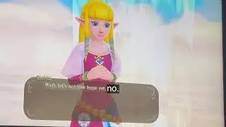 Skyward Sword Zelda but I Gave Her the Most Unhinged Voice Ever (Parody)