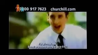 Challenge Churchill Advert Car Insurance UK (2007)