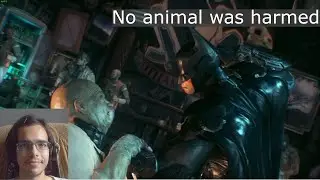 League leaves Gotham, Penguin's whooped, Bat goes after Stagg [Blind Batman: Arkham Knight. Ep. 9]