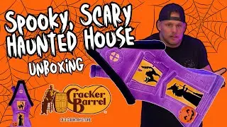 Spooky Season Starts Early: Unboxing Cracker Barrel&rsquo;s Haunted House Blow Mold