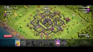 TH8 VS TH9 | Pekka Army | Best Attack | #viral #trending #viralvideo #coc 