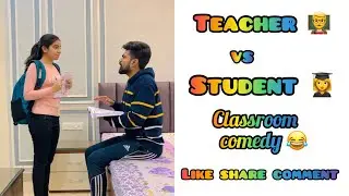 Student 👩&zwj;🎓 Vs Teacher 👨&zwj;🏫 ~ Classroom Comedy 😂 ~ @Priyal_Kukreja ~ Dushyant Kukreja #shorts