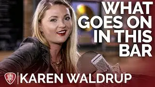 Karen Waldrup - What Goes On In This Bar (Acoustic) // The George Jones Sessions