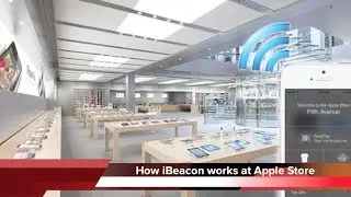 How iBeacon works at Apple Store