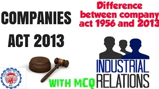 Companies act,2013 for upsc epfo exam|Industrial Relations|MCQ for upsc epfo|upsc epfo free course