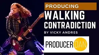 Producing Walking Contradiction, a Song by Vicky Andres