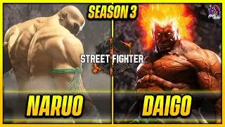 SF6 ▰ Naruo (SAGAT) VS Daigo Umehara (ONI AKUMA) ▰ Street Fighter 6 High Level Gameplay