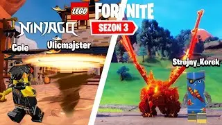 2 SMOKI, Misje ZIEMI i Cole! Wyspa Ninjago | #15 LEGO Fortnite Sezon 3