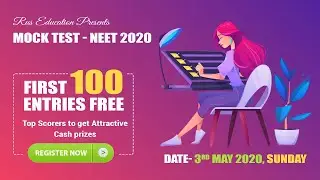 NEET 2020 Mock Test | Rus Education&nbsp;Presents NEET 2020 Mock Test on May 3, 2020.