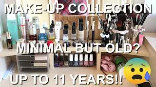 Expired Makeup Declutter | Up To 11 Years Old! | Minimalist Skincare & Make-Up Collection