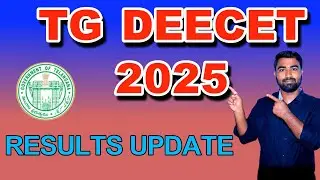 TG DEECET RESULTS 2025 ||TG DEECET RESULTS UPDATE || TS DEECET RESULT