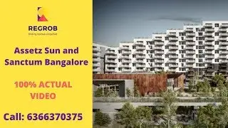 Assetz Sun and Sanctum |☎️+91-6366370375 | 2, 3 BHK Flats For Sale In Old Madras Road  Bangalore