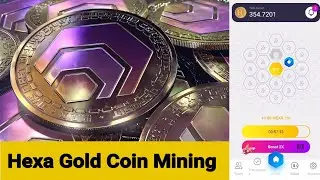 Hexa Gold Coin Mining | How To Mine Hexa Gold Coin | Hexa Gold Coin Mining From Android Phone
