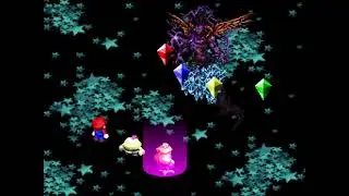Super Mario RPG Culex boss battle