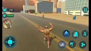 Superhero Captain Robot Flying Hero Battle | Android GamePlay