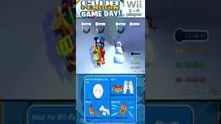 Sled & Slide Club Penguin Game Day #Nintendo #Wii #Minigame